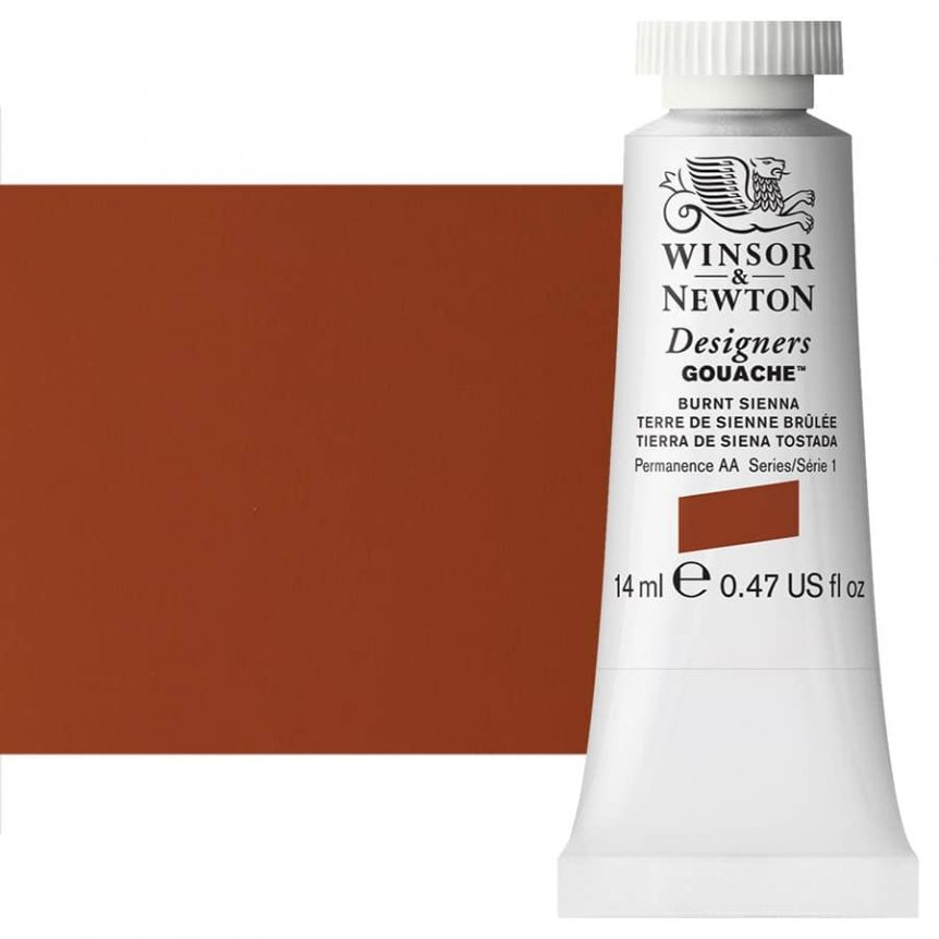 Winsor & Newton : Professional Watercolor Paint : 14ml : Raw Sienna