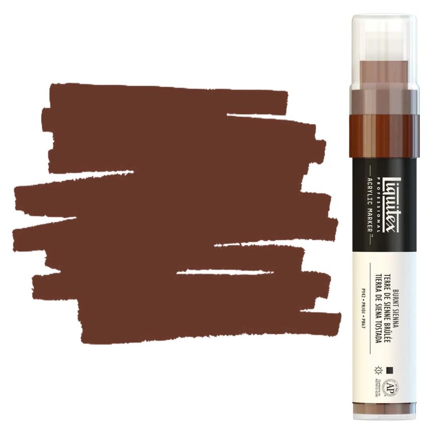 Liquitex Professional Paint Marker Wide (15mm) - Burnt Sienna