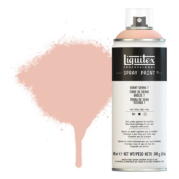 Liquitex Professional Spray Paint 400ml Can - Burnt Sienna 7