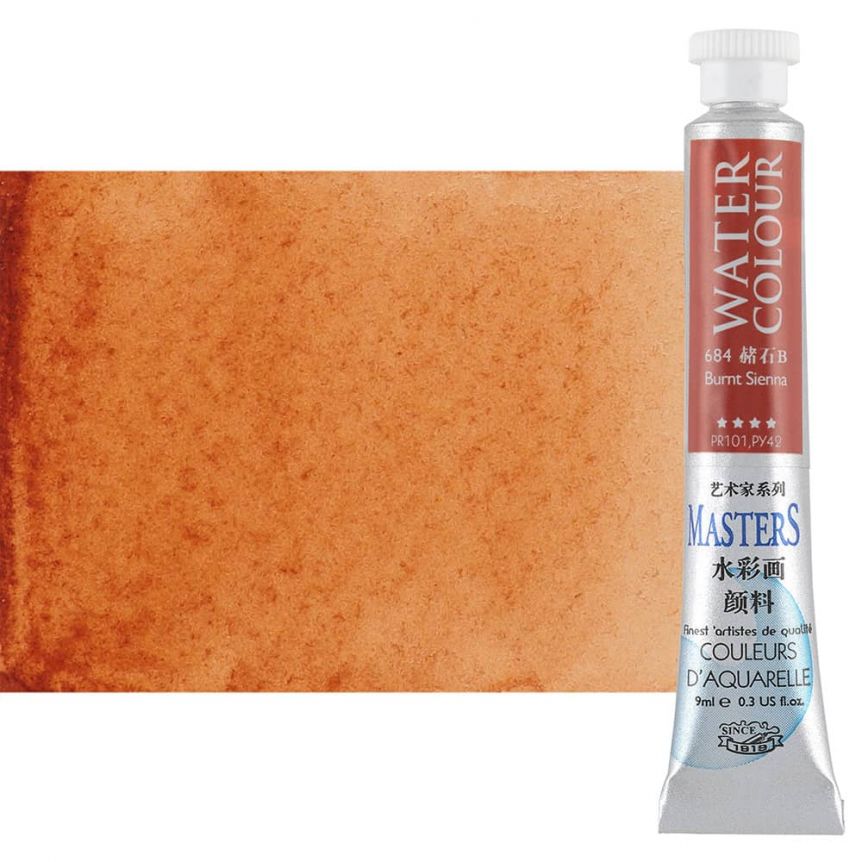 Marie's Master Quality Watercolor 9ml Burnt Sienna