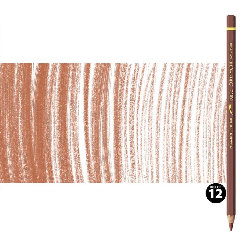Caran d'Ache Pablo Pencils Set of 12 No. 069 - Burnt Sienna