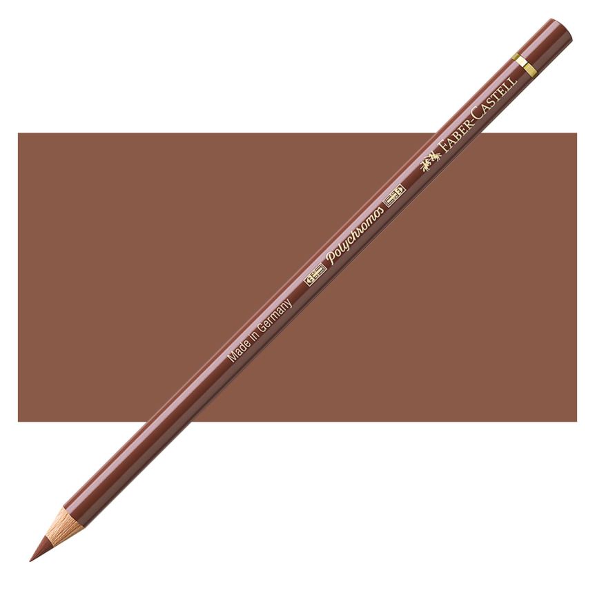 Faber-Castell Polychromos Pencil, No. 283 - Burnt Sienna