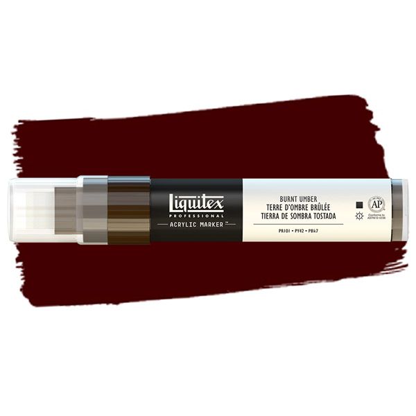 Liquitex Professional Paint Marker Wide (15mm) - Burnt Umber