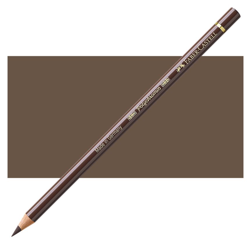 Faber-Castell Polychromos Pencil, No. 280 - Burnt Umber