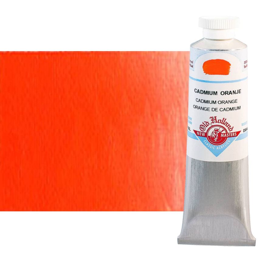 Old Holland New Masters Classic Acrylic Colors Cadmium Orange 60 ml
