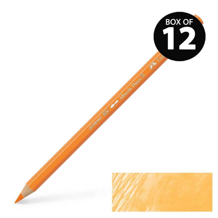 Albrecht Durer Watercolor Pencils Cadmium Orange No. 111, Box of 12
