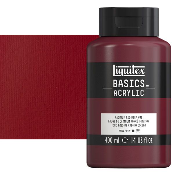 Liquitex BASICS Acrylic Color, 4 oz. Tube, Alizarin Crimson Hue 