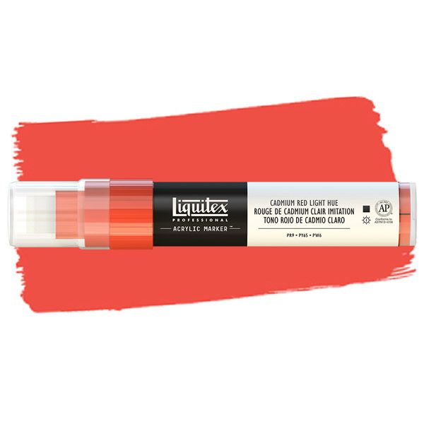 Liquitex Professional Paint Marker Wide (15mm) - Cadmium Red Light Hue