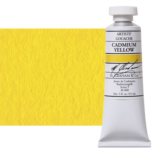 M Graham Gouache 15ml Cadmium Yellow