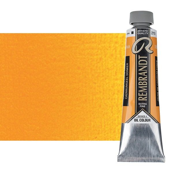 Cadmium Yellow Deep Oil Paint