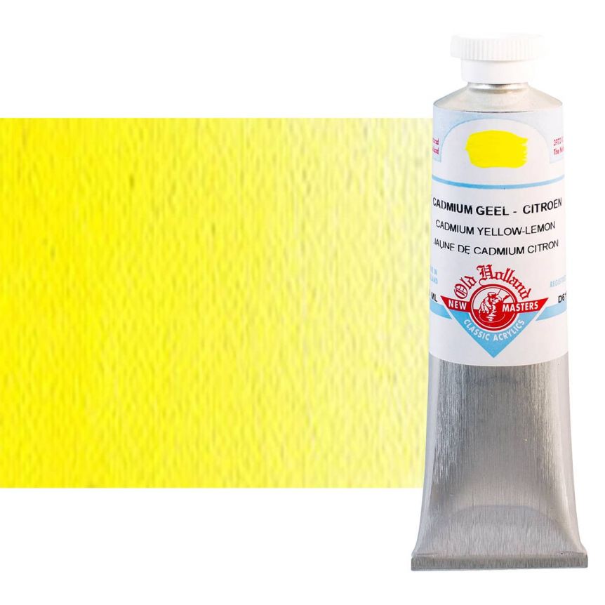 Old Holland New Masters Classic Acrylic Colors Cadmium Yellow Lemon 60 ml