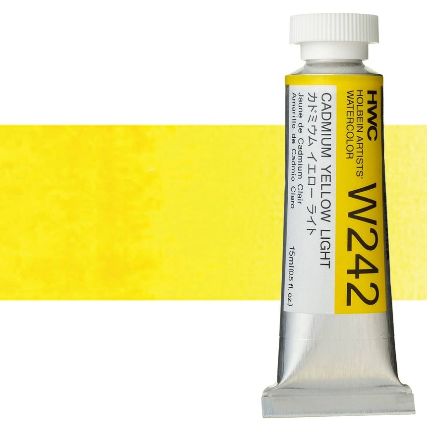 Holbein Artists' Watercolor 15 ml Tube - Cadmium Yellow Light