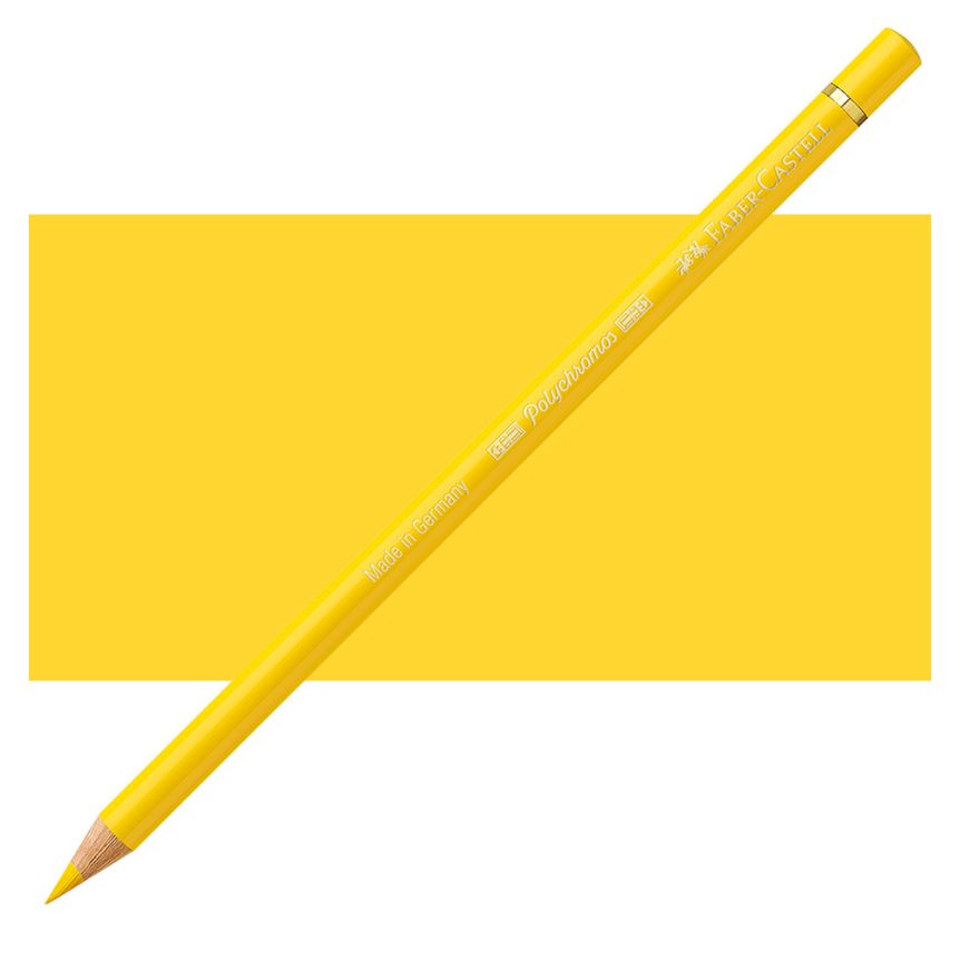 Faber-Castell Polychromos Pencil, No. 107 - Cadmium Yellow