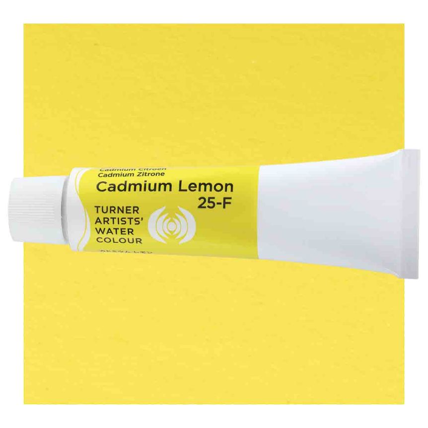 Turner Professional Watercolor - Cadmium Lemon, 15ml Tube