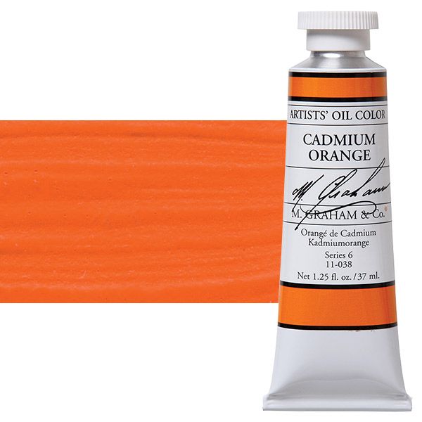 M. Graham Oil Color 37ml - Cadmium Orange