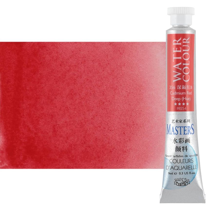 Marie's Master Quality Watercolor 9ml Cadmium Red Deep Hue