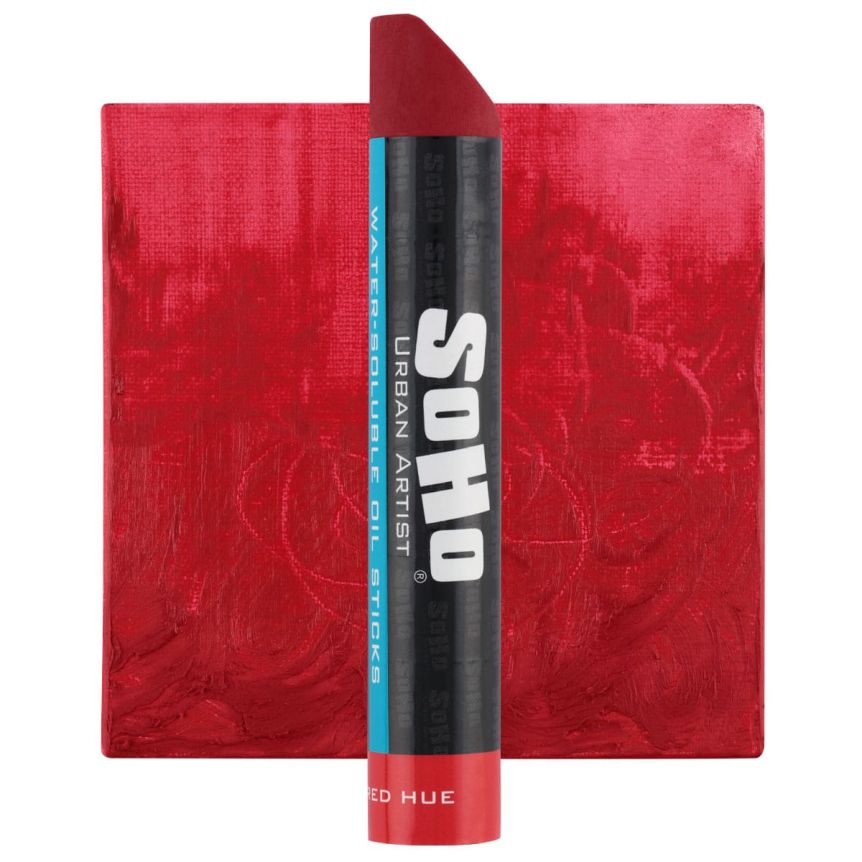 SoHo Water-soluble Oil Stick - Cadmium Red Hue, 37ml