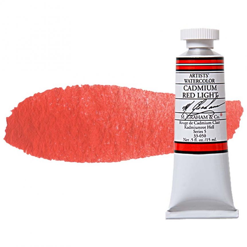 M. Graham Artists' Watercolor 15ml - Cadmium Red Light
