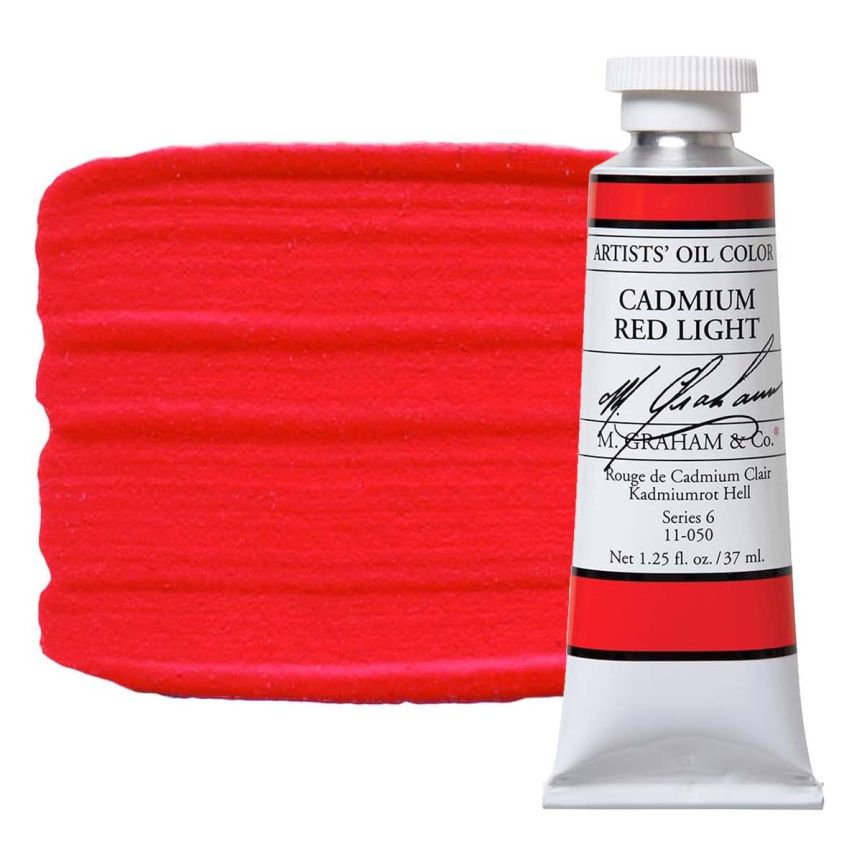 M. Graham Artist Oil Color 37ml - Cadmium Red Light