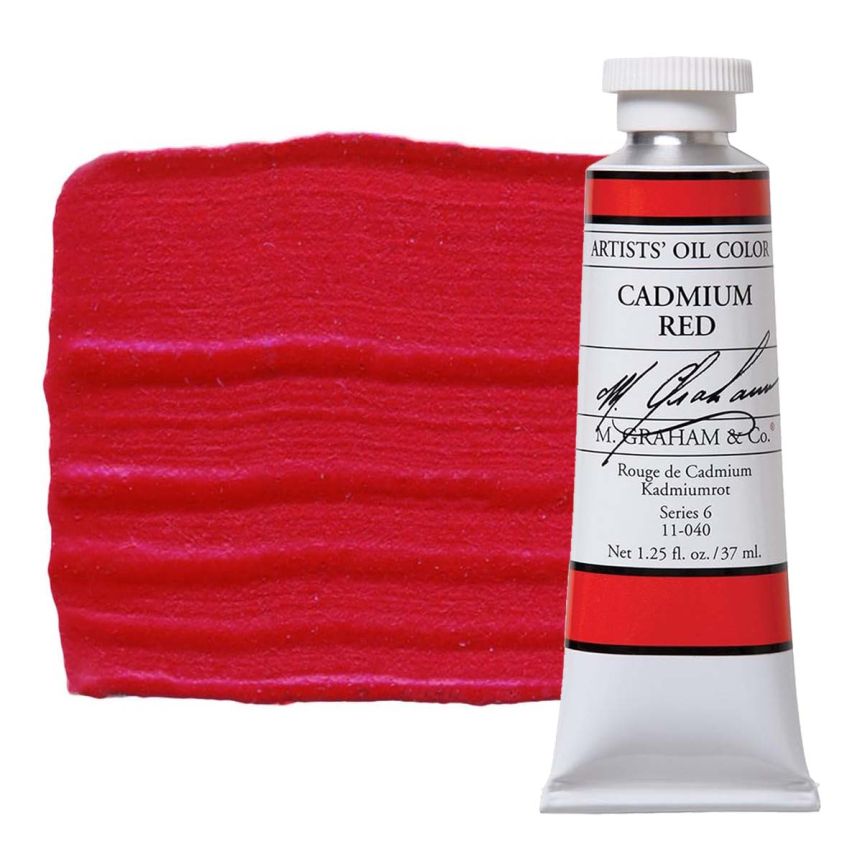 M. Graham Artist Oil Color 37ml - Cadmium Red