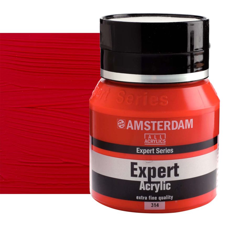 Amsterdam Expert Acrylic, Cadmium Red Medium 400ml Jar