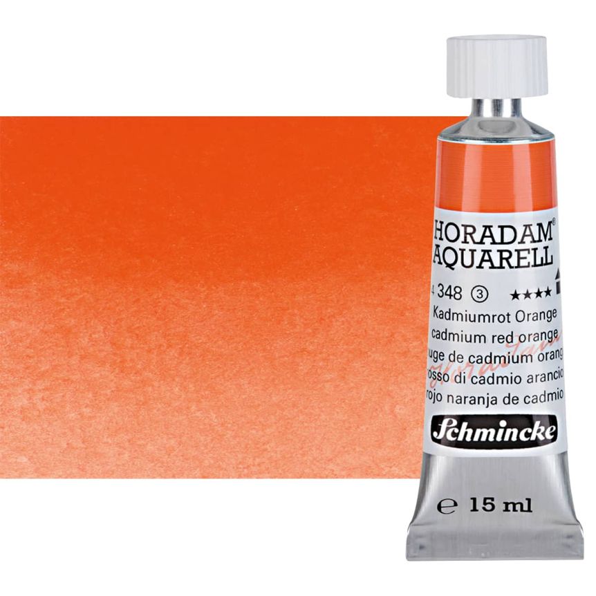 Schmincke Horadam Watercolor - Cadmium Red Orange, 15ml