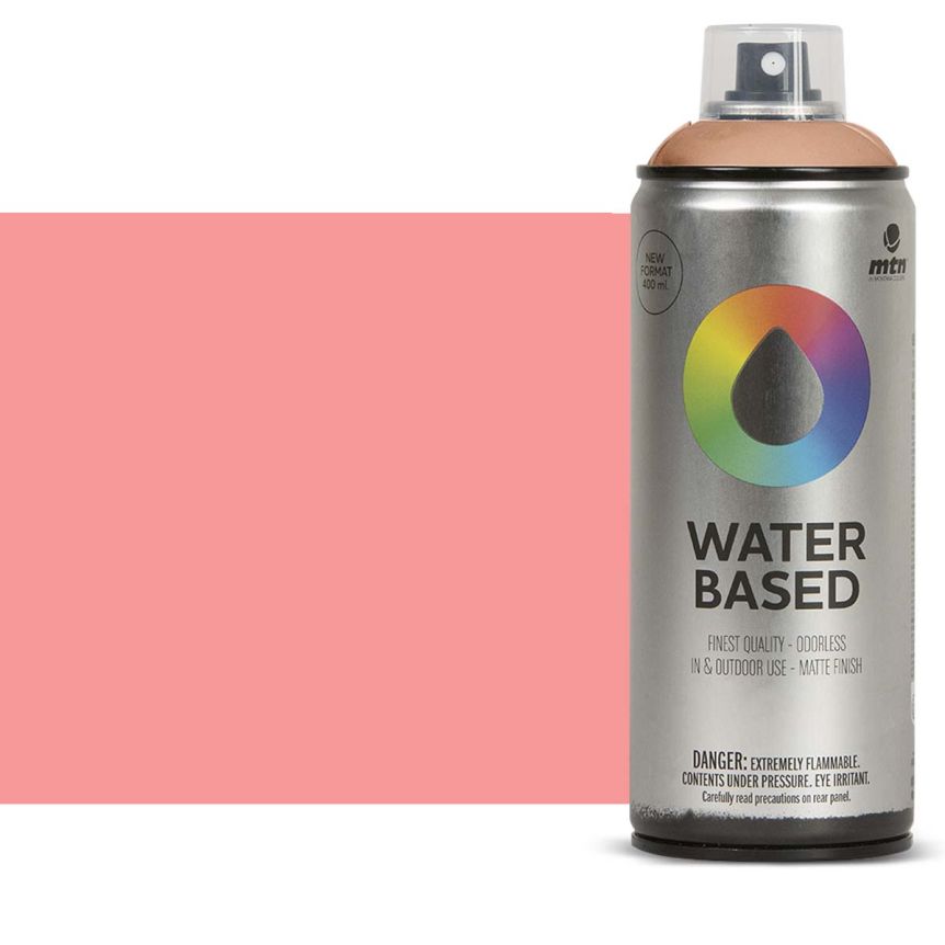 Montana Water Based Spray - Cadmium Red Pale, 400ml