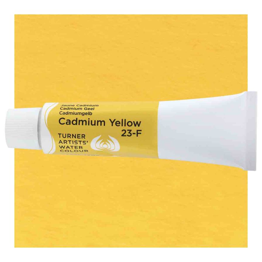 Turner Professional Watercolor - Cadmium Yellow, 15ml Tube