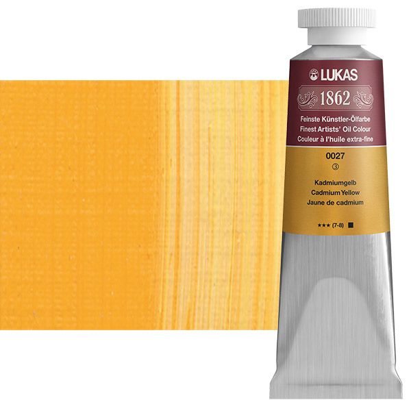 LUKAS 1862 Oil Color - Cadmium Yellow, 37ml