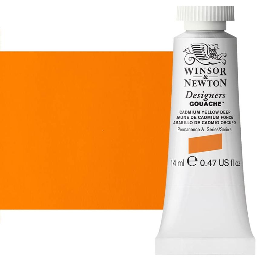 Winsor & Newton Designers Gouache Spectrum Yellow 14ml