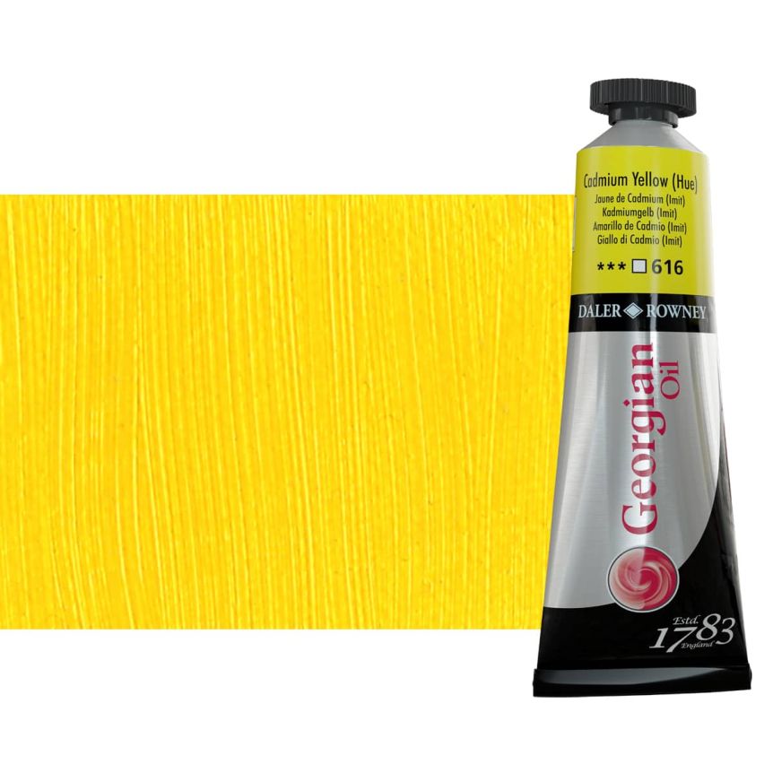 Daler-Rowney Georgian Oil Color 38ml - Cad Yellow Hue