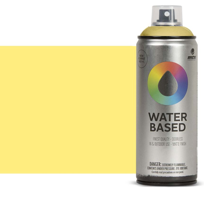 Montana Water Based Spray - Cadmium Yellow Light, 400ml