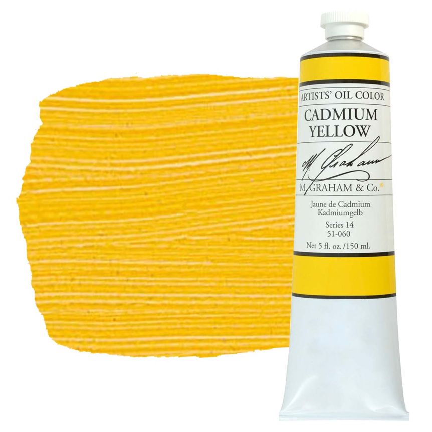 M. Graham Artist Oil Color 150ml - Cadmium Yellow
