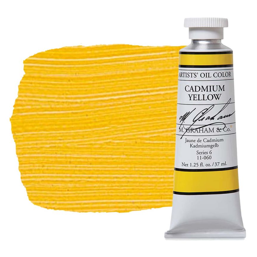 M. Graham Artist Oil Color 37ml - Cadmium Yellow