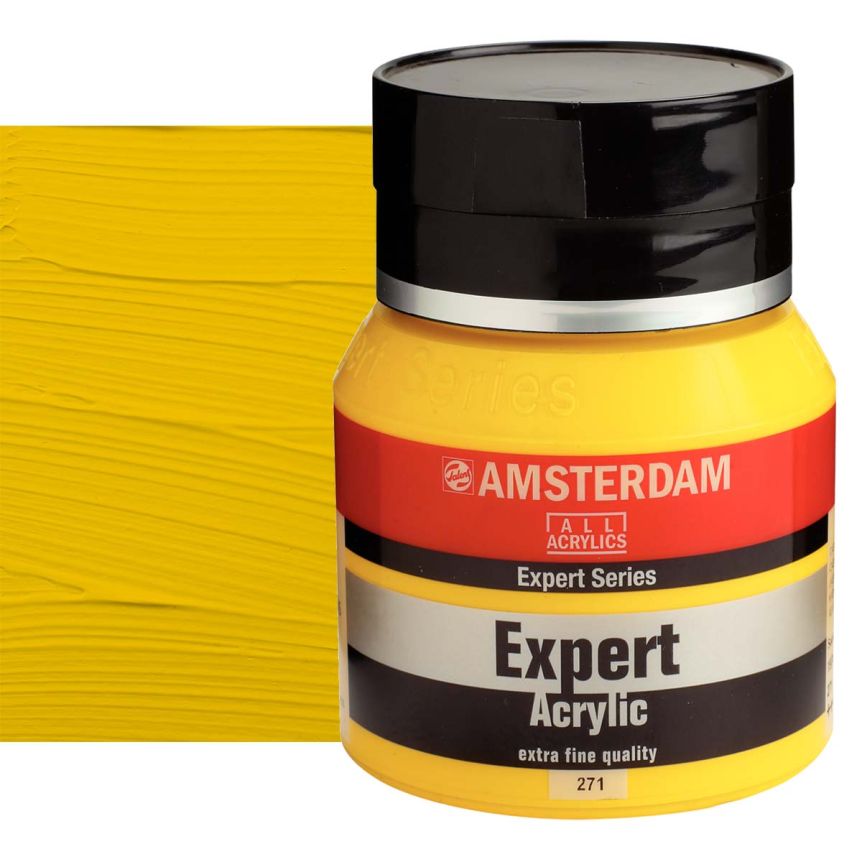 Amsterdam Expert Acrylic, Cadmium Yellow Medium 400ml Jar