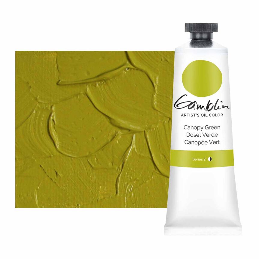Gamblin Artists Oil - Canopy Green, 37ml Tube