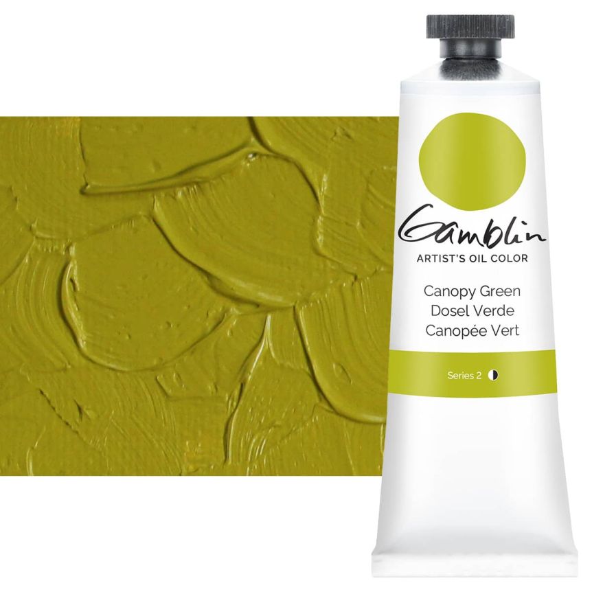 Gamblin Artists Oil - Canopy Green, 37ml Tube
