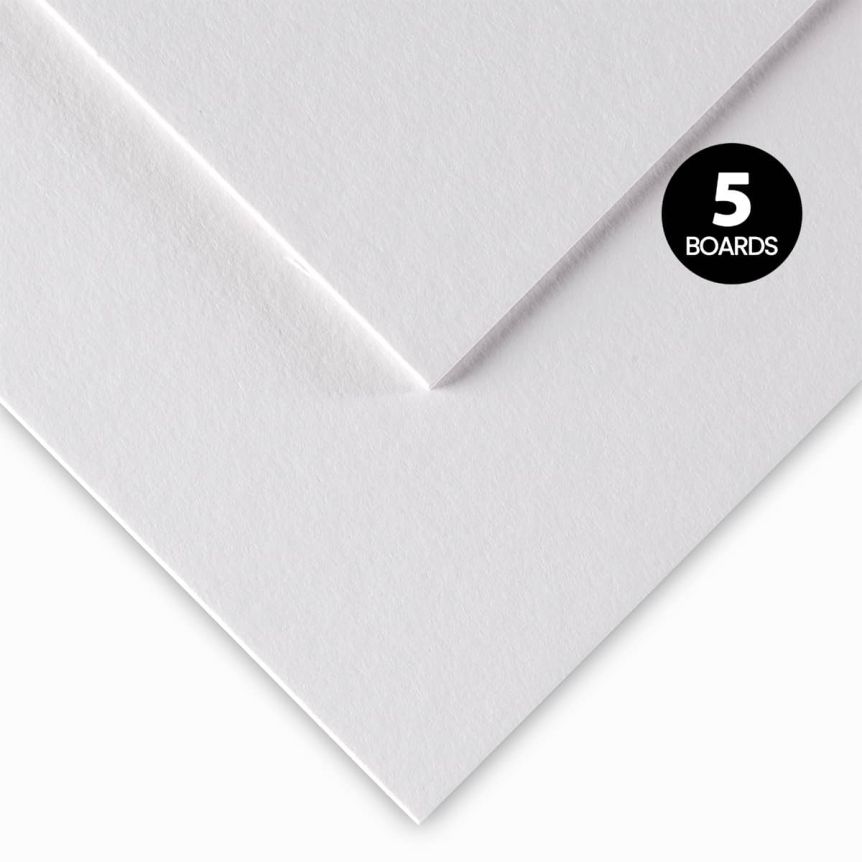 Canson Art Board Pure White Board 20" x 30" (Pack of 5) 