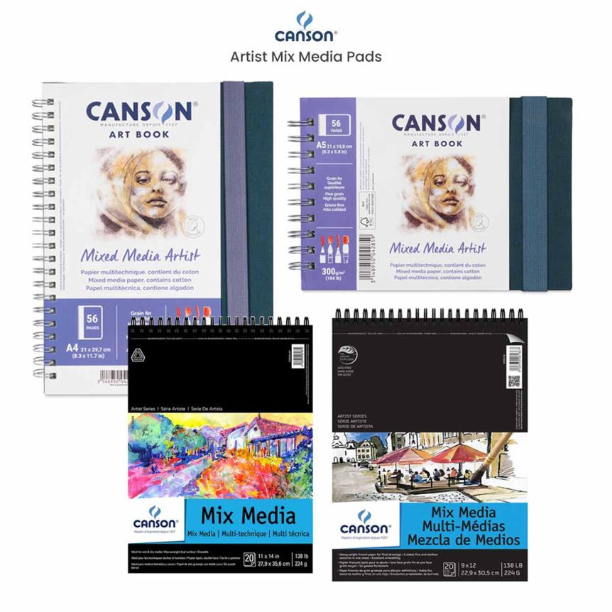 Canson Artist Mix Media Pads & Books