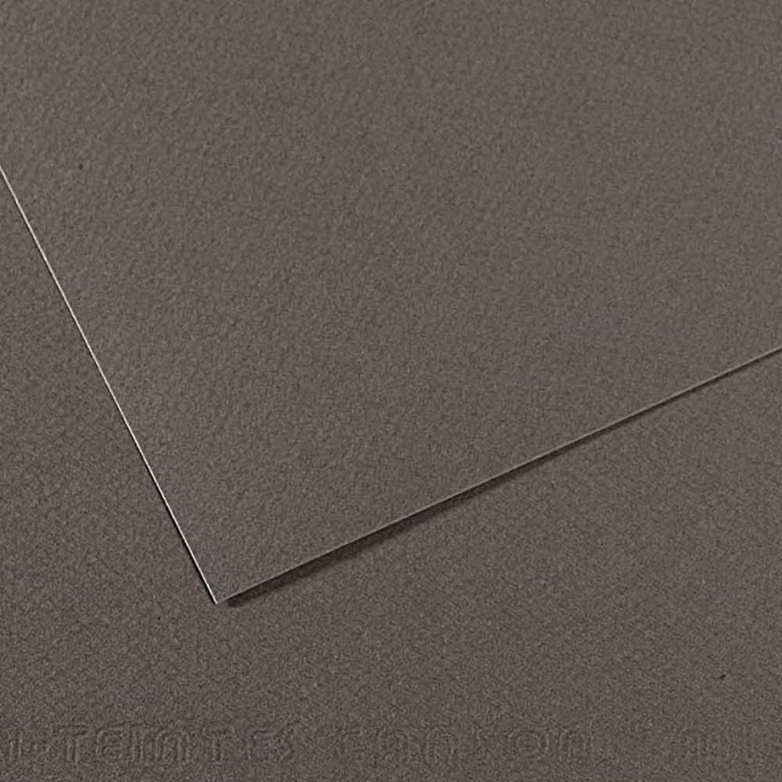 Canson Mi-Teintes Touch Sanded Board, Dark Grey (345) 