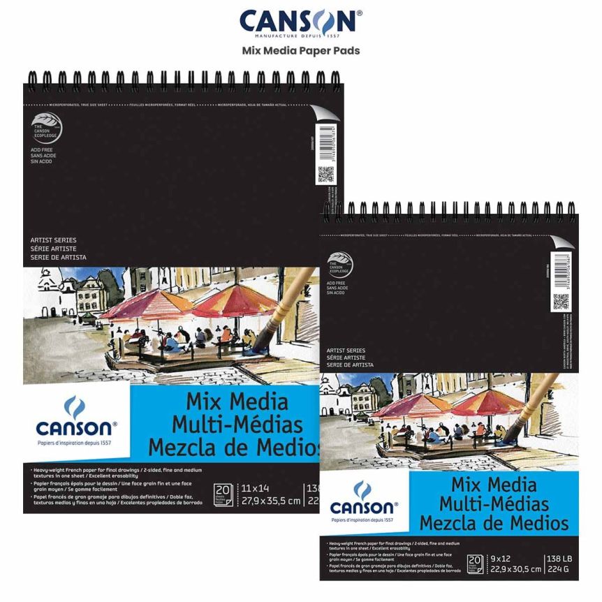 Canson Mix Media Paper Pads