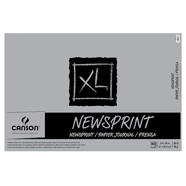 Canson XL Newsprint Pad 24"x36", 100 Sheets Jerry's Artarama