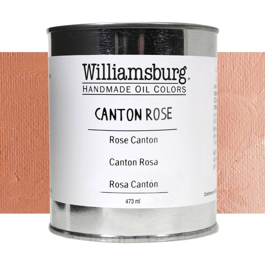 Williamsburg Oil Color 473 ml Can Canton Rose