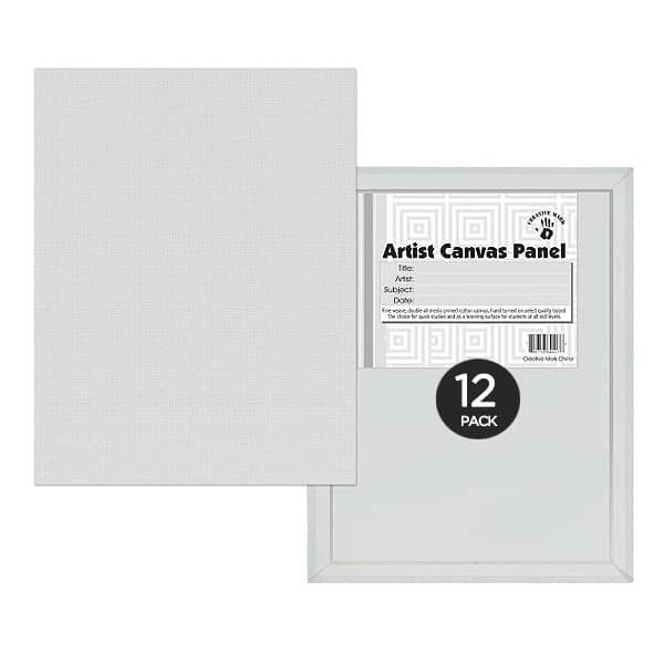 Creative Mark 8x10 Canvas Panels Pack of 12