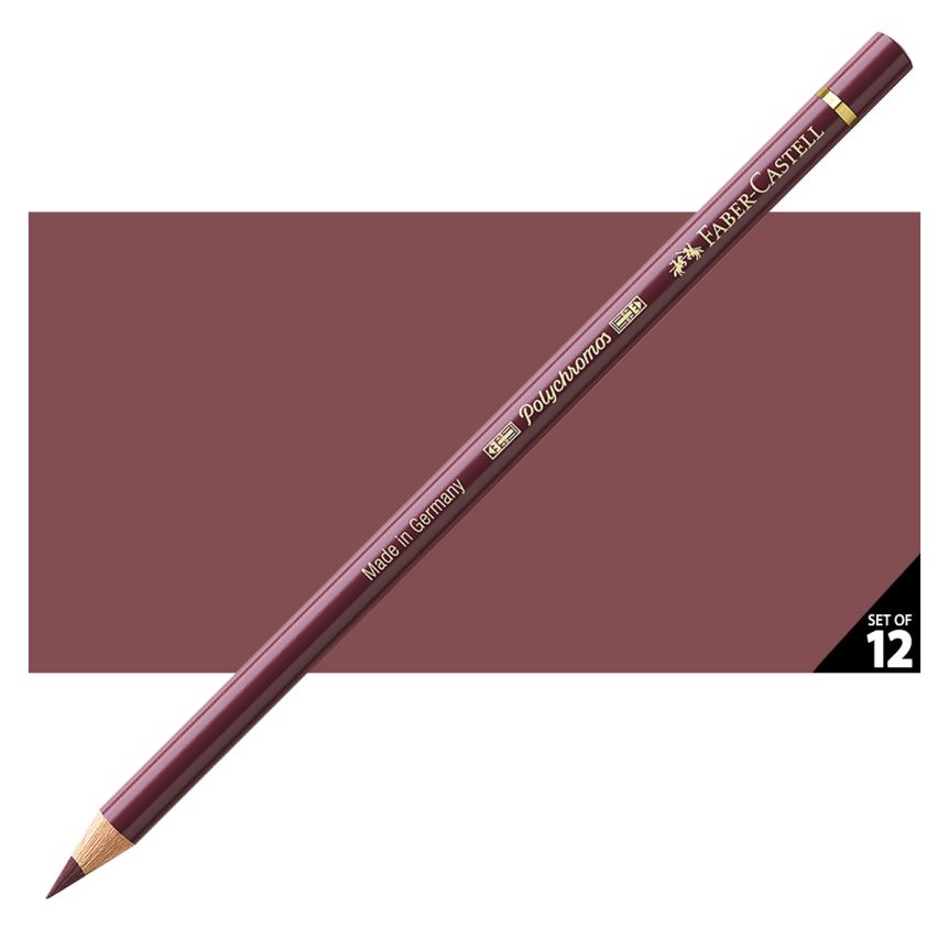 Faber-Castell Polychromos Pencil, No. 263 - Caput Mortuum Violet (Box of 12)