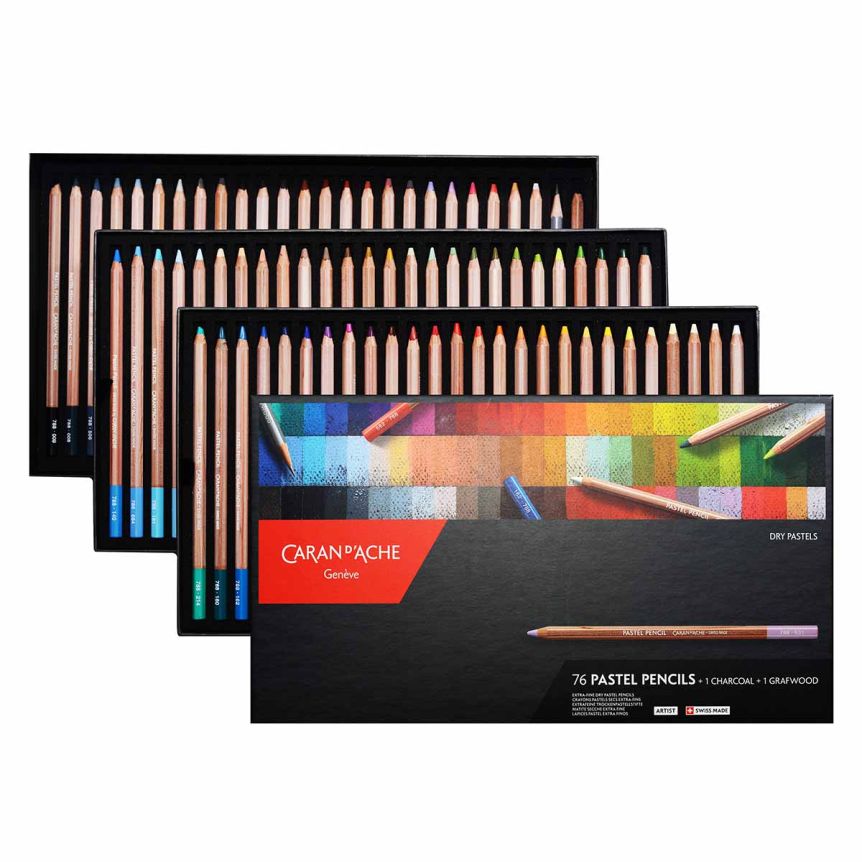 Caran d'Ache パステルペンシル26本セット Caran d'Ache Pastel Pencil Sets | Jerry's Artarama