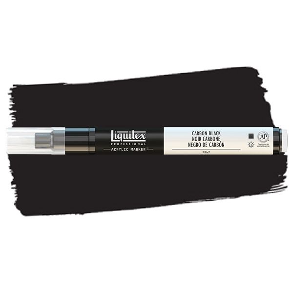 Liquitex Paint Marker - Carbon Black, 2mm Tip