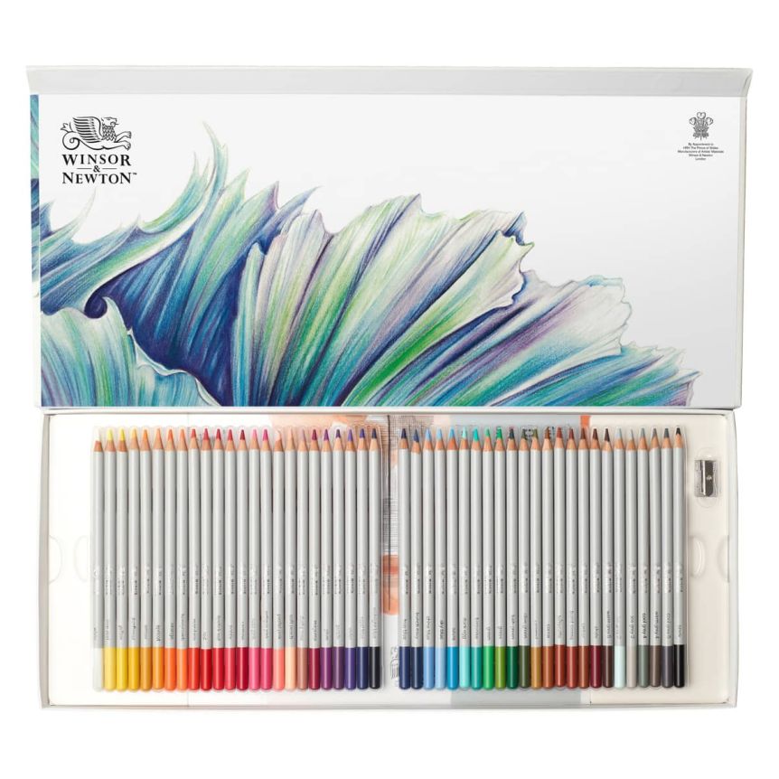 Winsor Newton Studio Color Pencil Cardboard Box Set of 50