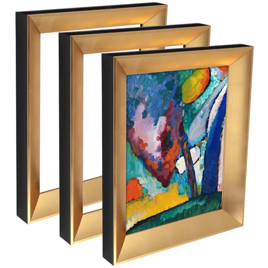 Expositions Open-Back Frame Gold 18x24"-Box Of 3