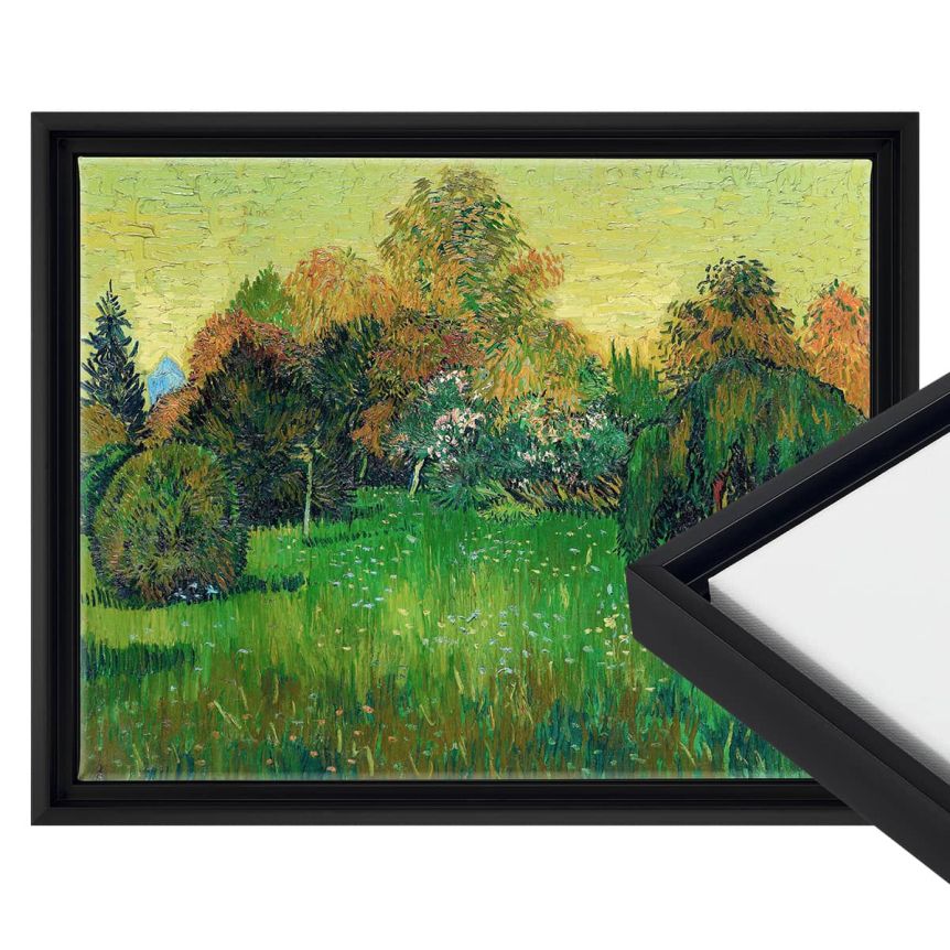 Cardinali Standard Depth Black Floater Frame - 18"x24" - 3/4" Deep 